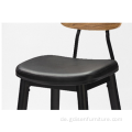 Polsterte Pub Bar Stuhl Metal Bar Counter Stools